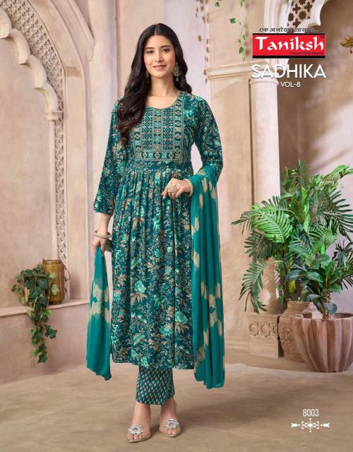 Taniksh sadhika vol 8 wholesale kurtis price